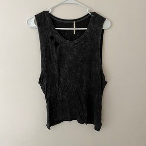 JC Fits Distressed Sleeveless Tank